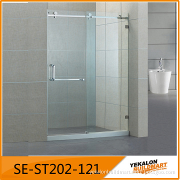 frameless tempered glass shower cubicles enclosure sliding door